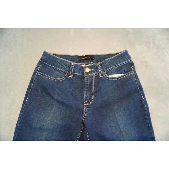 Vintage Baby Phat Y2K Single Stitch Pleated jeans Size 5 . Rhinestone Girlie - Picture 3 of 12